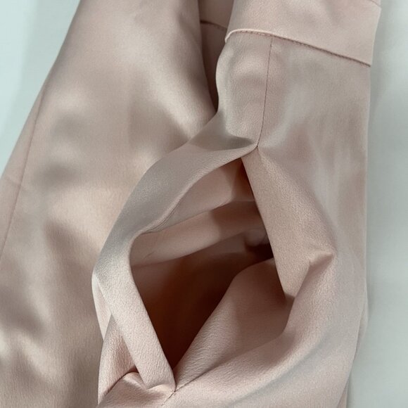 Gal Meets Glam Debbie Satin Dress Women’s Size 6 Pink - Picture 10 of 11